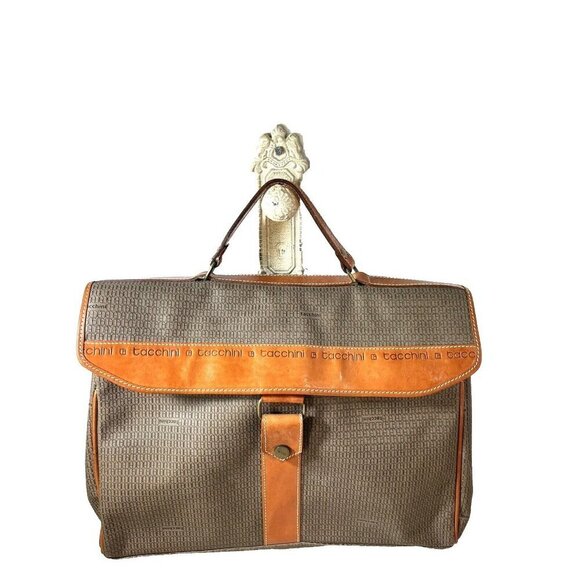 Tacchini Italy top handle briefcase
